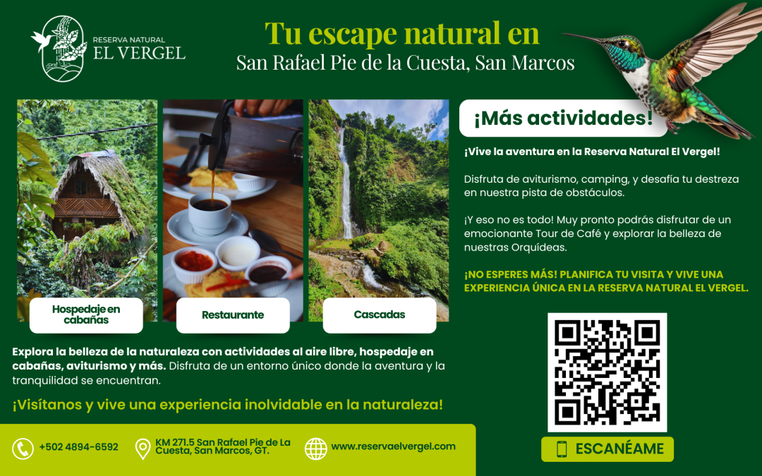 Disfruta la belleza de la naturaleza